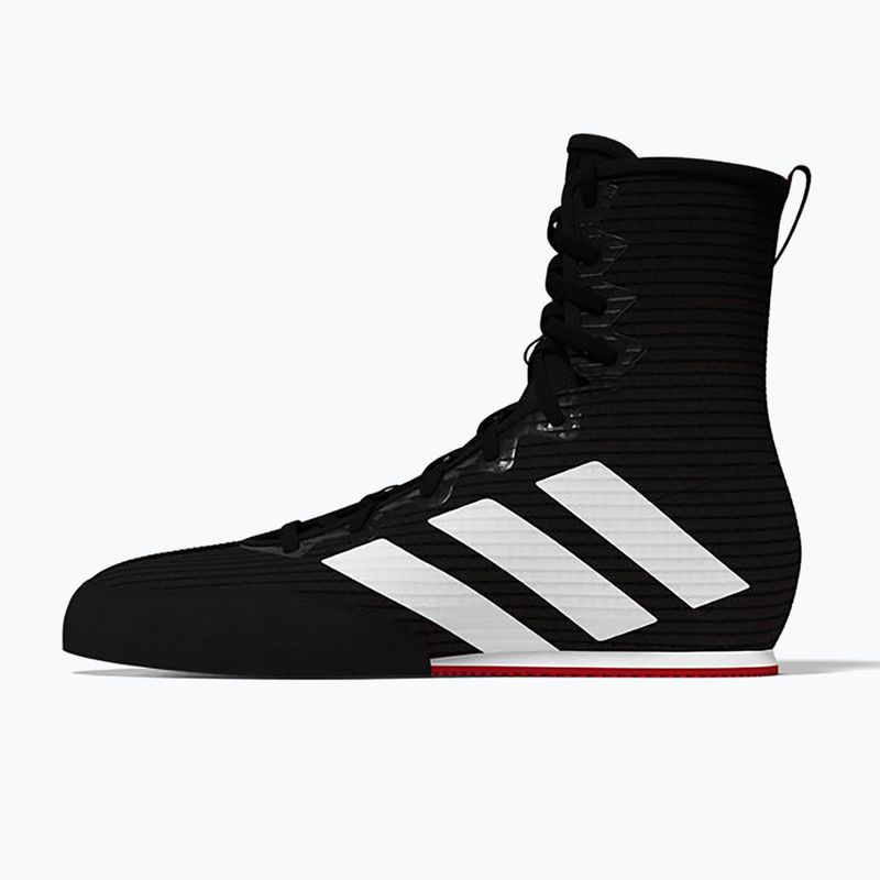 Boxerské boty Adidas Box Hog 4 core black/cloud white/pure ruby 4