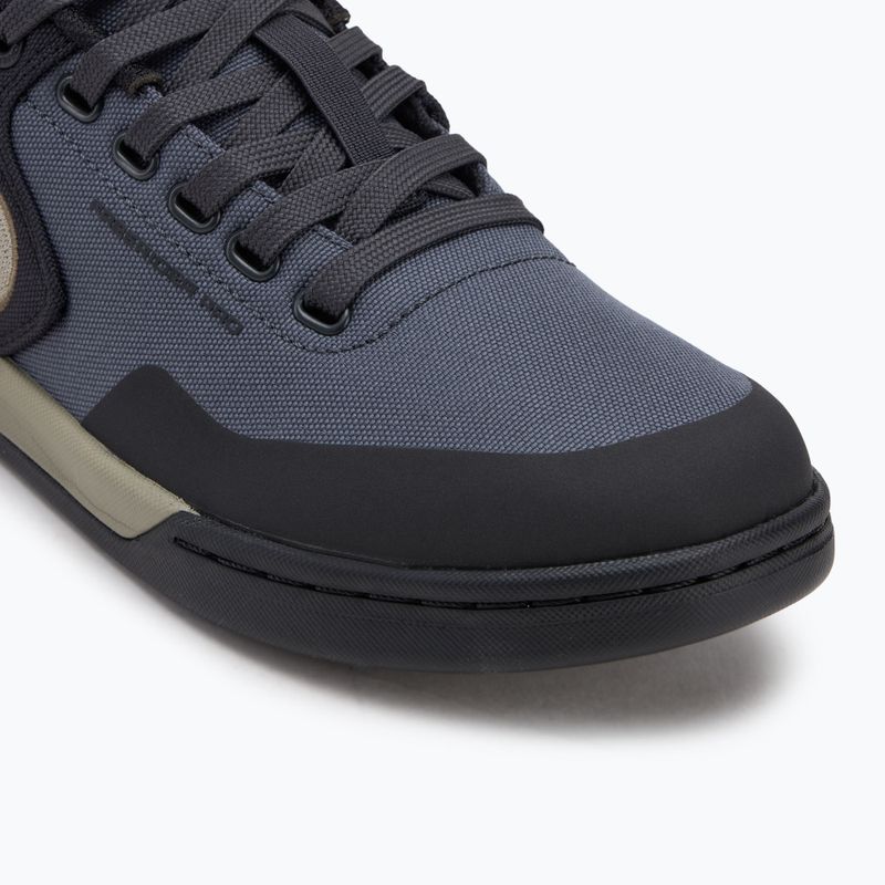 Pánské cyklistické boty na platformě Adidas FIVE TEN Freerider Pro Canvas grey six/silver pebble/black  7
