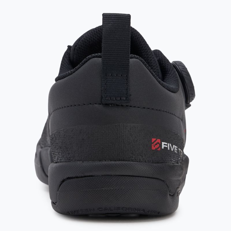 Pánské cyklistické boty na platformě Adidas FIVE TEN Freerider Pro Boa core black/red/cloud white  6