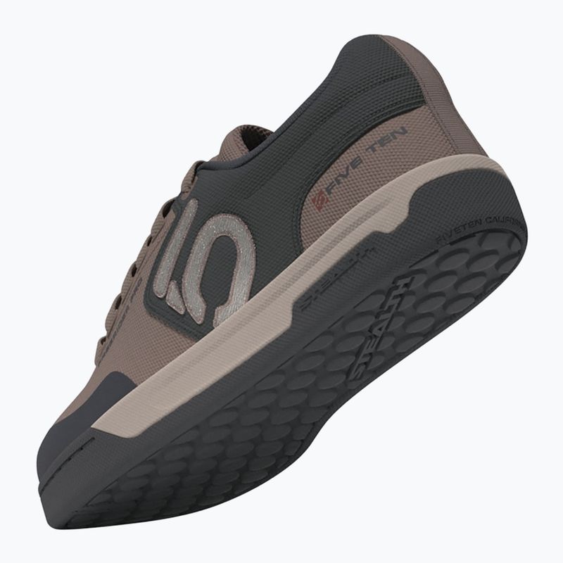 Dámské cyklistické boty na platformové pedály Adidas FIVE TEN Freerider Pro Canvas W warm clay/wonder taupe/grey 5