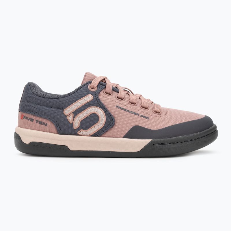 Dámské cyklistické boty na platformové pedály Adidas FIVE TEN Freerider Pro Canvas W warm clay/wonder taupe/grey 2