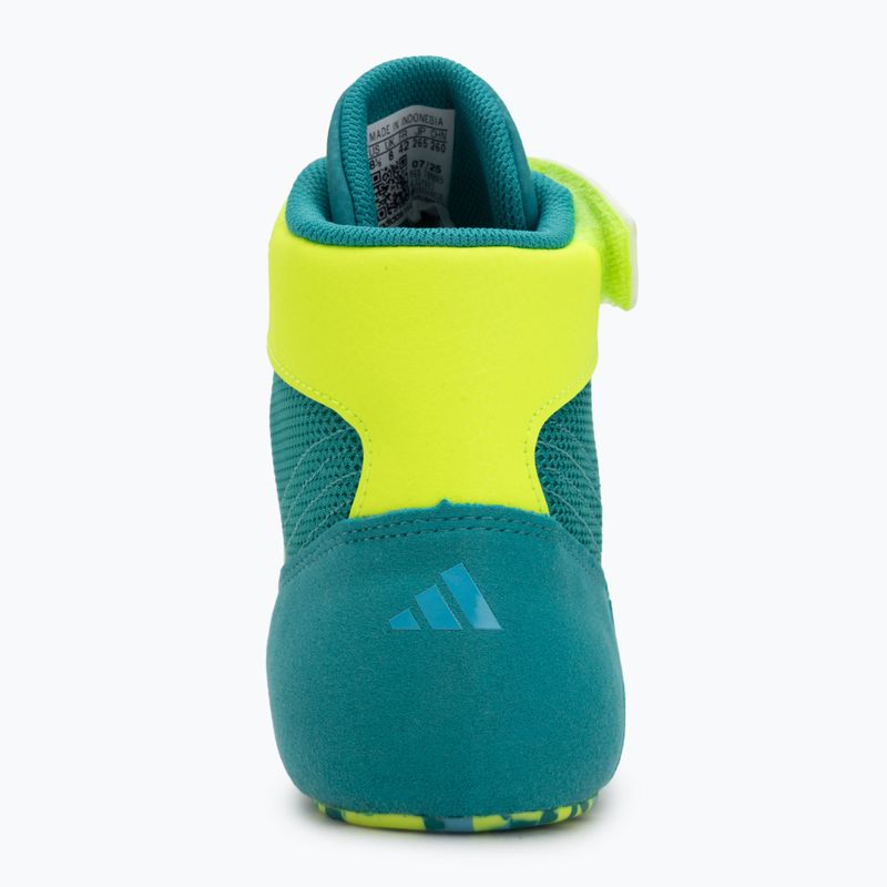 Boxovací boty adidas HVC purple team/lucid lemon/signal cyan 6