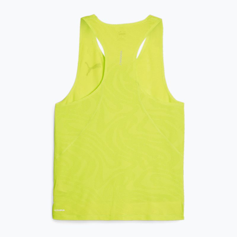 Pánské běžecké tílko PUMA Run Ultraspun Singlet green 2