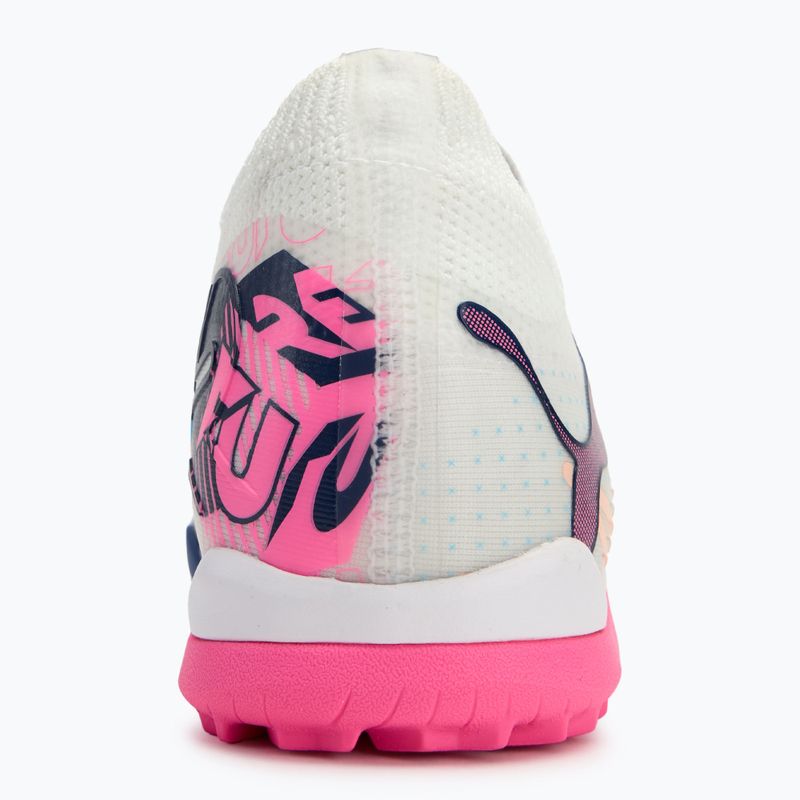 Kopačky PUMA Future 7 Match Vol. Up TT white/lumi blue/poison pink/fizzy melon/bluemazing 6