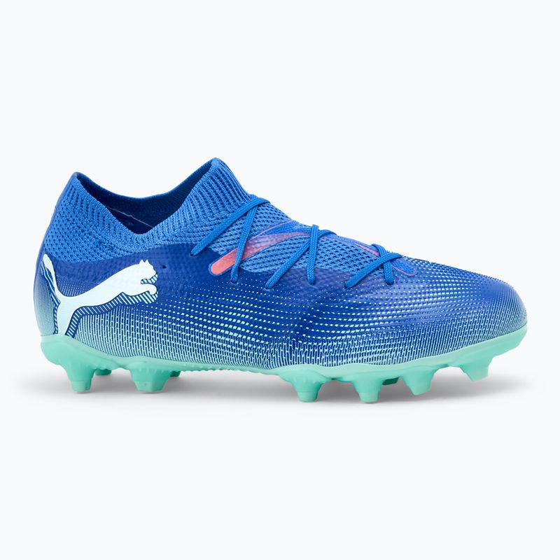 Dětské kopačky PUMA Future 7 Match FG/AG Jr bluemazing/puma white/electric peppermint 2