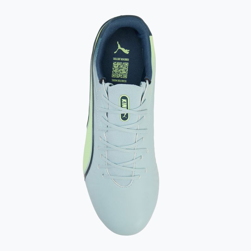 Pánské kopačky PUMA King Match MxSG frosted dew/fizzy apple 5