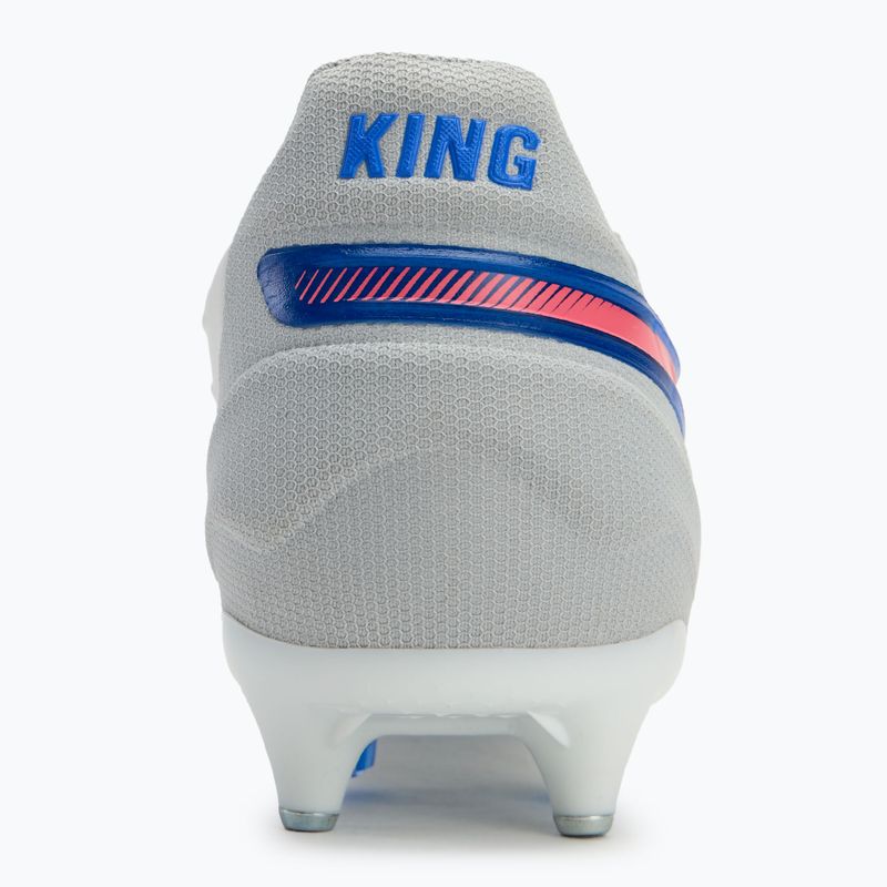 Pánské kopačky PUMA King Match MxSG puma white/bluemazing/flat light grey/sunset glow 6