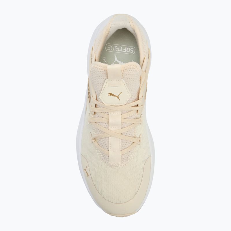 Dámské boty PUMA Softride One4All Femme alpine snow/puma white/gold 5