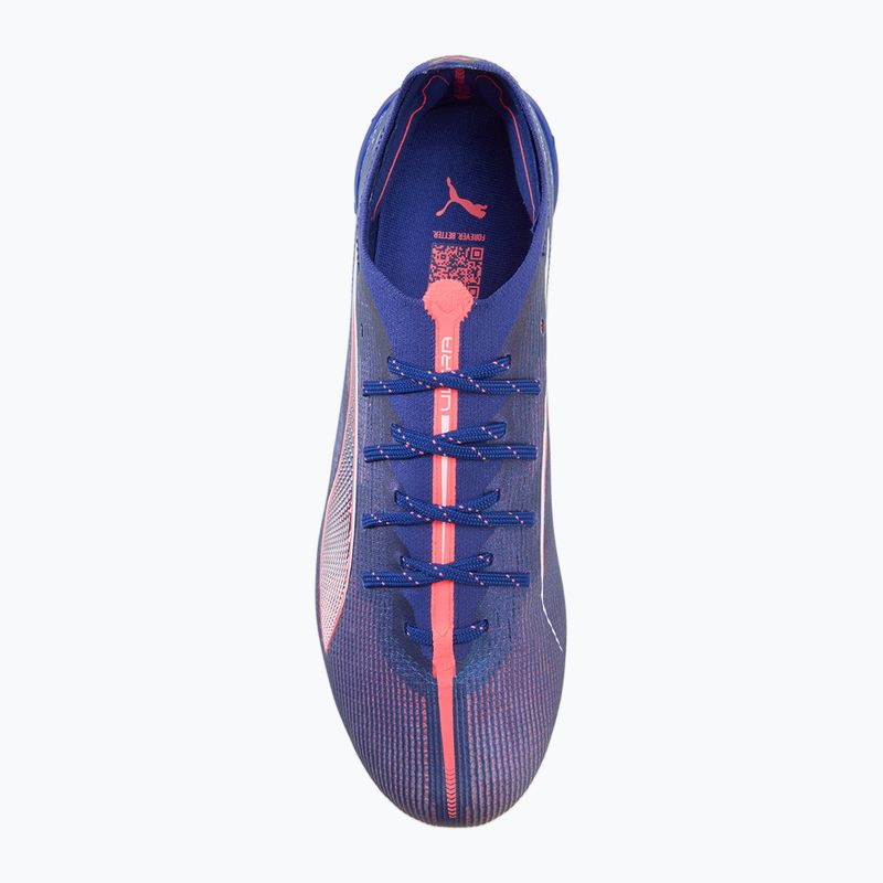 Kopačky PUMA Ultra 5 Ultimate FG lapis lazuli/puma white/sunset gloe 5