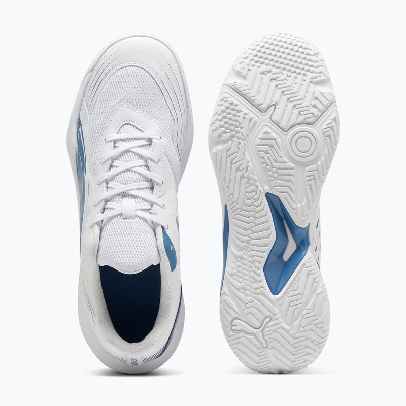 Sálová sportovní obuv PUMA Solarflash III puma white/blue horizon 4