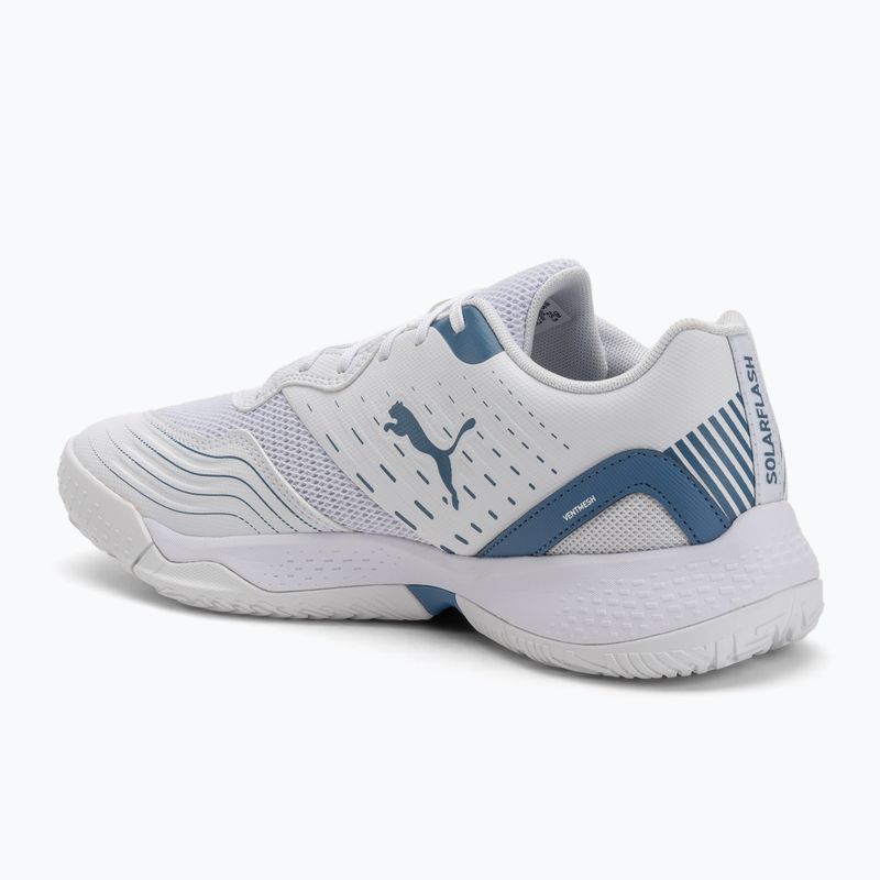 Sálová sportovní obuv PUMA Solarflash III puma white/blue horizon 3