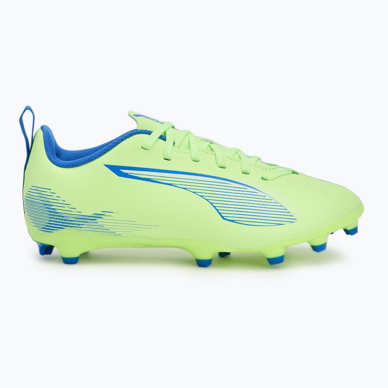Dětské kopačky  PUMA Ultra 5 Play FG/AG Jr fizzy apple/puma white 2
