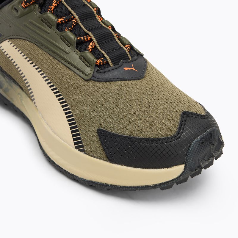 Pánské běžecké boty PUMA Extend Lite Trail landslide dark olive/puma black 7