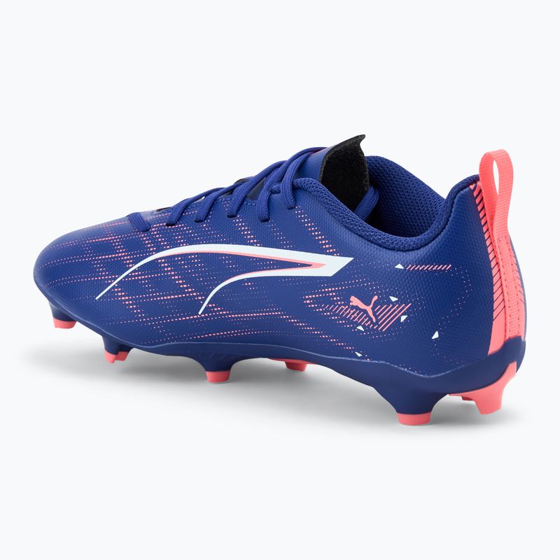 Dětské kopačky  PUMA Ultra 5 Play FG/AG Jr lapis lazuli/puma white/sunset glow 3
