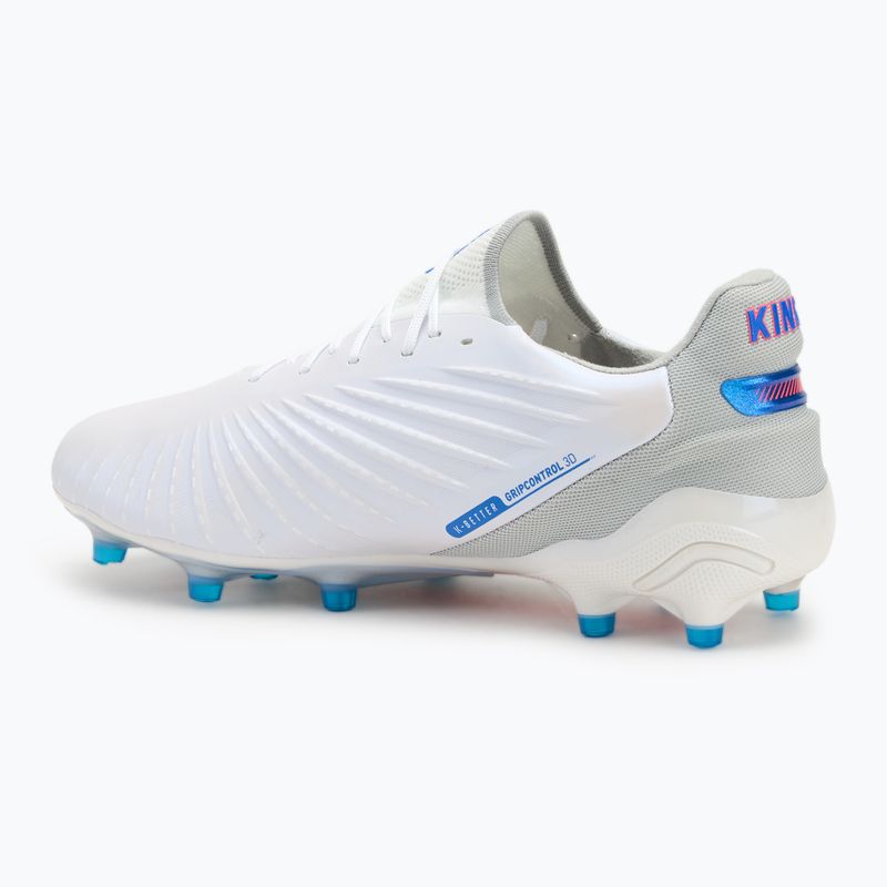 Kopačky PUMA King Ultimate FG/AG puma white/bluemazing/flat light grey/sunset glow 3