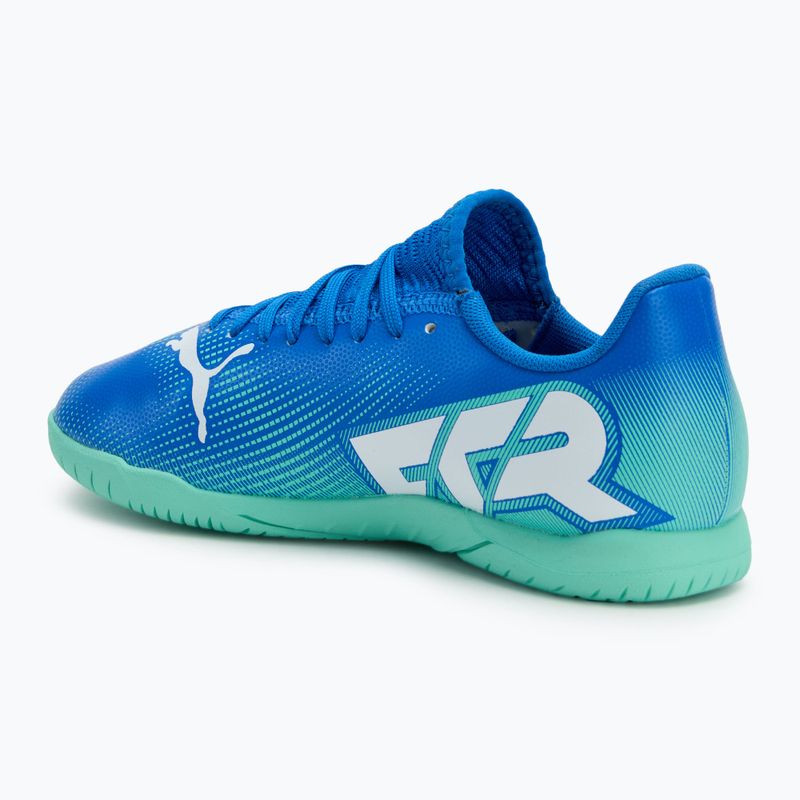 Dětské kopačky PUMA Future 7 Play It hyperlink blue/mint/puma white 3