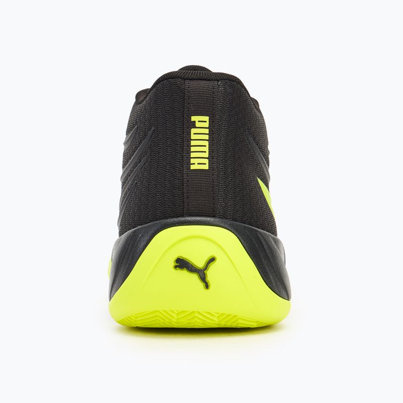 Pánské basketbalové boty PUMA Court Pro puma black/electric lime 6
