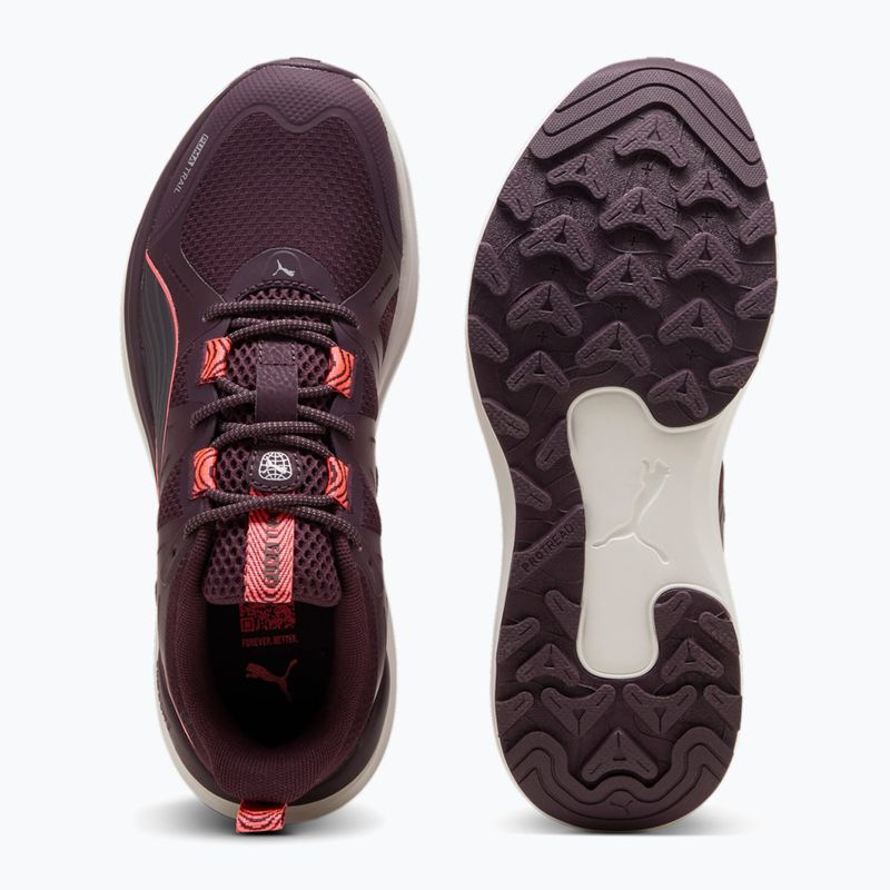 Běžecké boty PUMA Reflect Lite Trail midnight plum 11