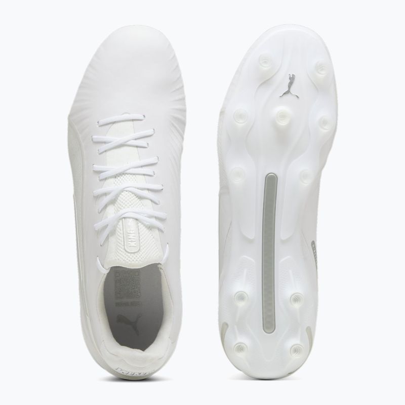 Kopačky PUMA King Ultimate FG/AG puma white/puma silver 11