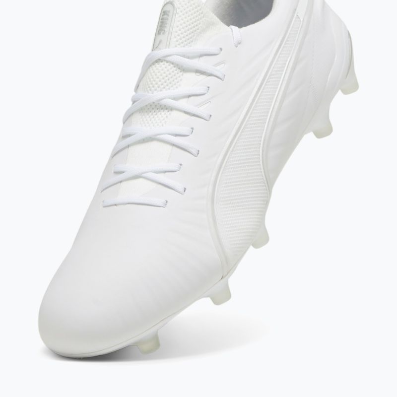 Kopačky PUMA King Ultimate FG/AG puma white/puma silver 12