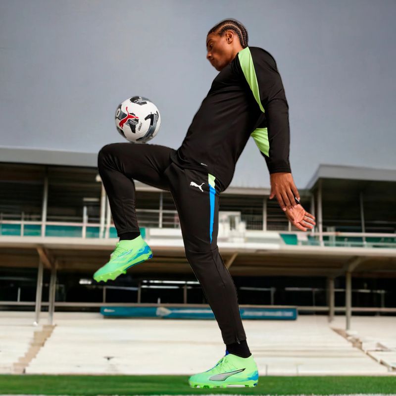 Kopačky PUMA Ultra 5 Match+ FG/AG fizzy apple/puma white 9