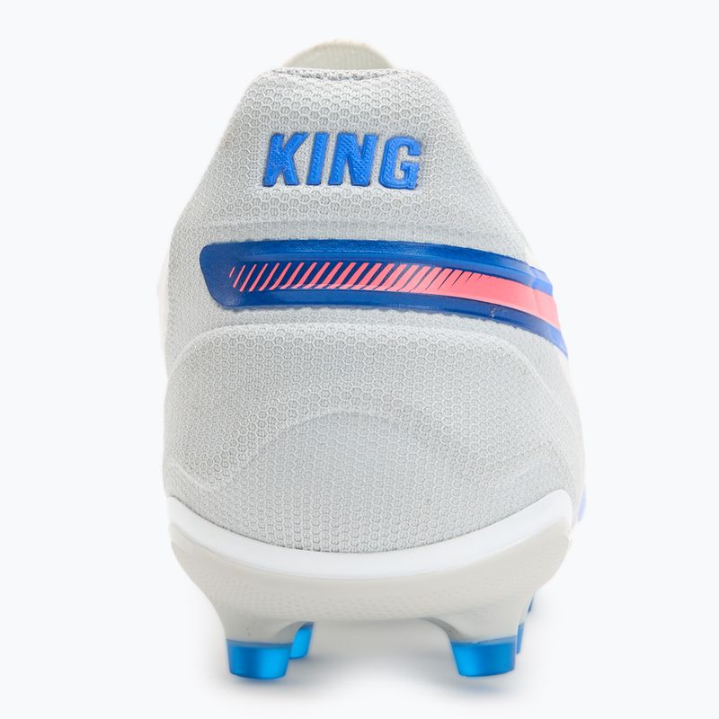 Kopačky PUMA King Match FG/AG puma white/bluemazing/flat light grey/sunset glow 6