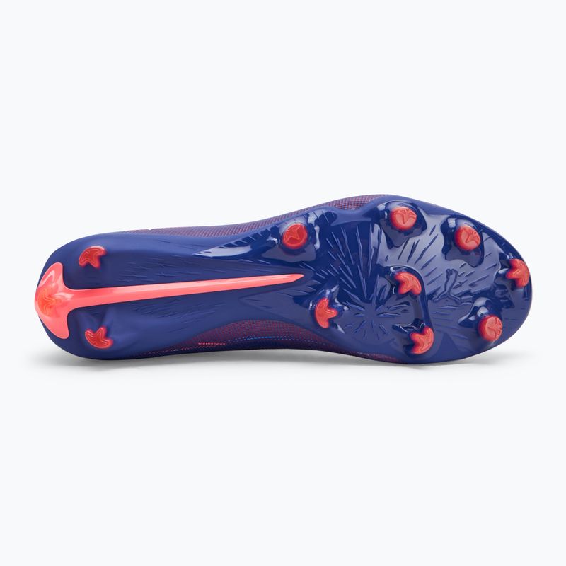 Kopačky PUMA Ultra 5 Match+ FG/AG lapis lazuli/puma white/sunset gloe 4