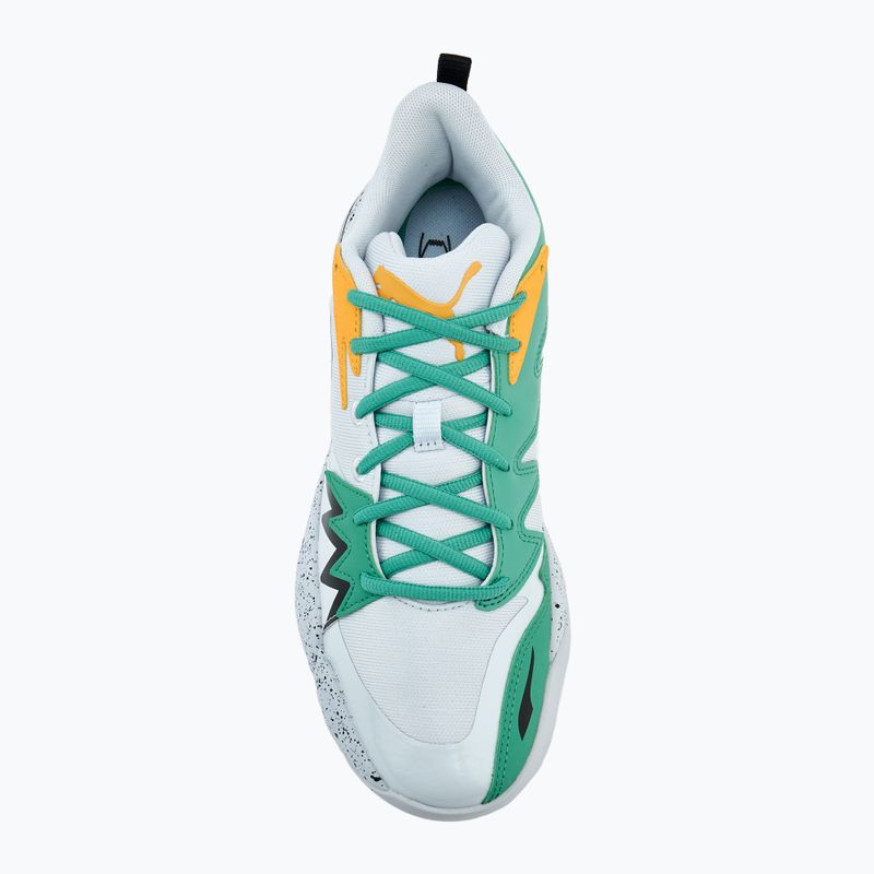 Pánské basketbalové boty  PUMA Genetics Speckle puma black/silver mist/jade frost 6