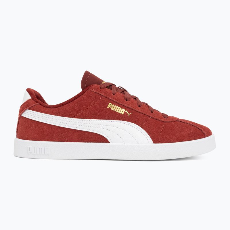 Boty  PUMA Club II intense red/puma white/puma gold 2