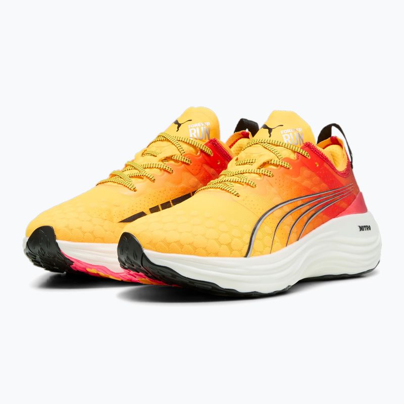 Pánská běžecké boty PUMA ForeverRun Nitro Fade sun stream/sunset glow/puma white 8