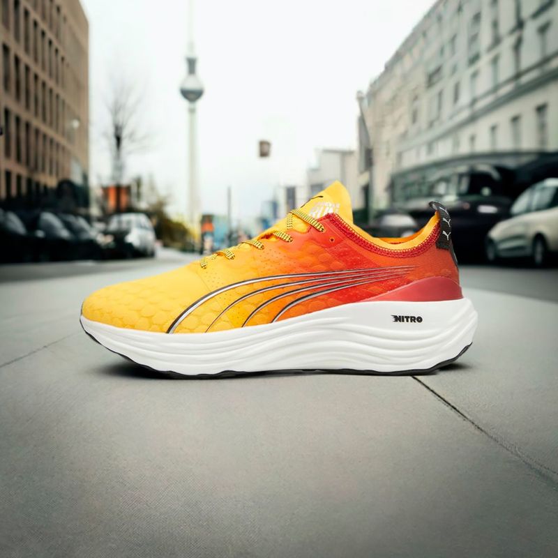 Pánská běžecké boty PUMA ForeverRun Nitro Fade sun stream/sunset glow/puma white 14