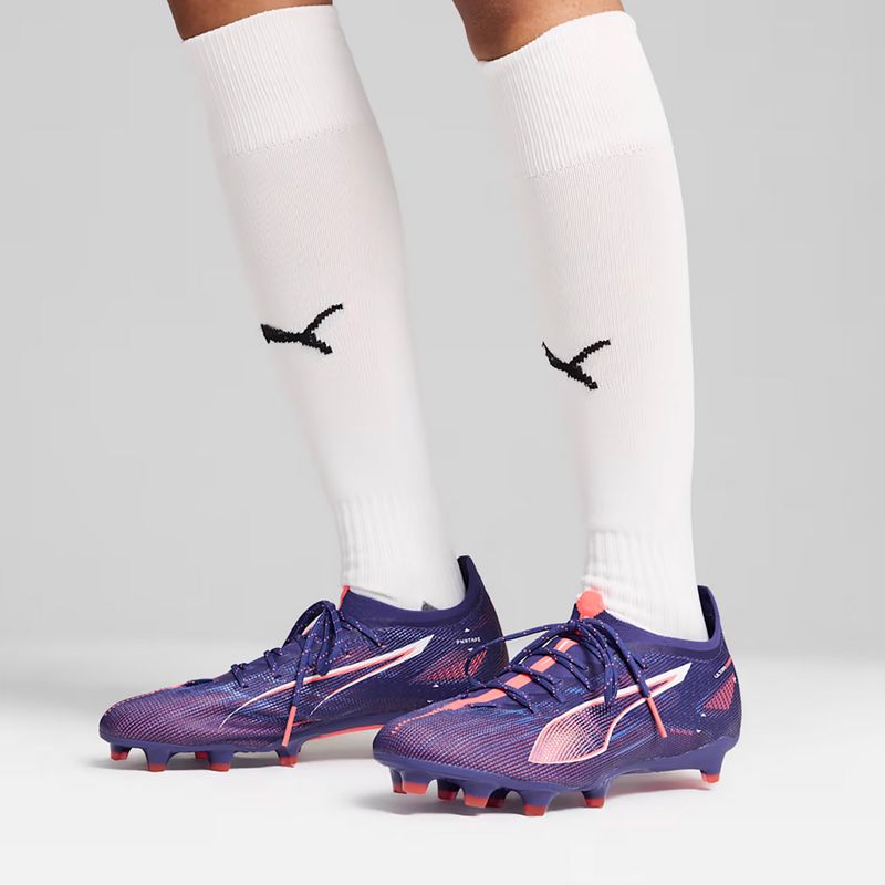 Kopačky PUMA Ultra 5 Pro FG/AG lapis lazuli/puma white/sunset gloe 14