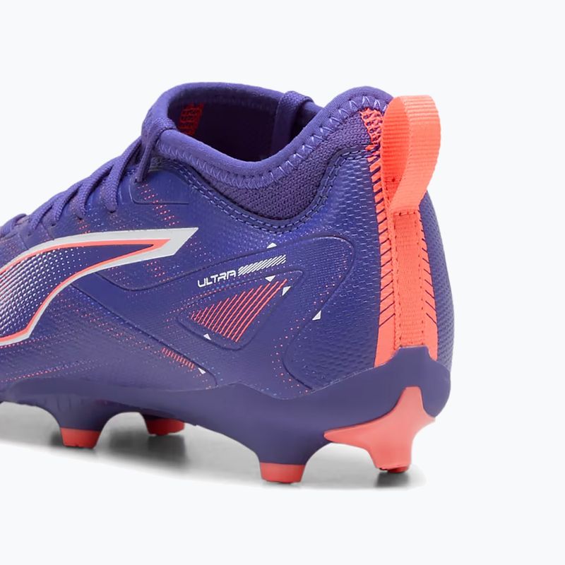 Dětské kopačky PUMA Ultra 5 Match FG/AG Jr lapis lazuli/puma white/sunset glow 13