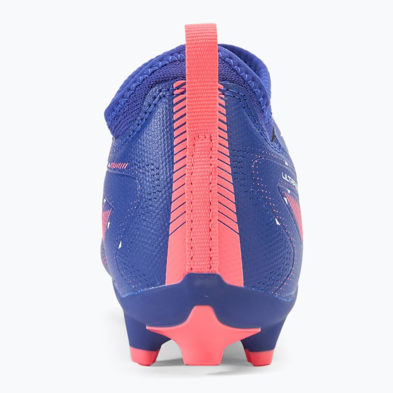 Dětské kopačky PUMA Ultra 5 Match FG/AG Jr lapis lazuli/puma white/sunset glow 6