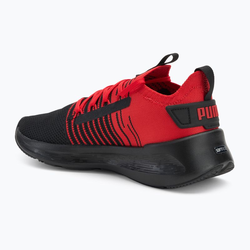 Běžecké boty PUMA Softride Symmetry Fuzion puma black/for all time red 3