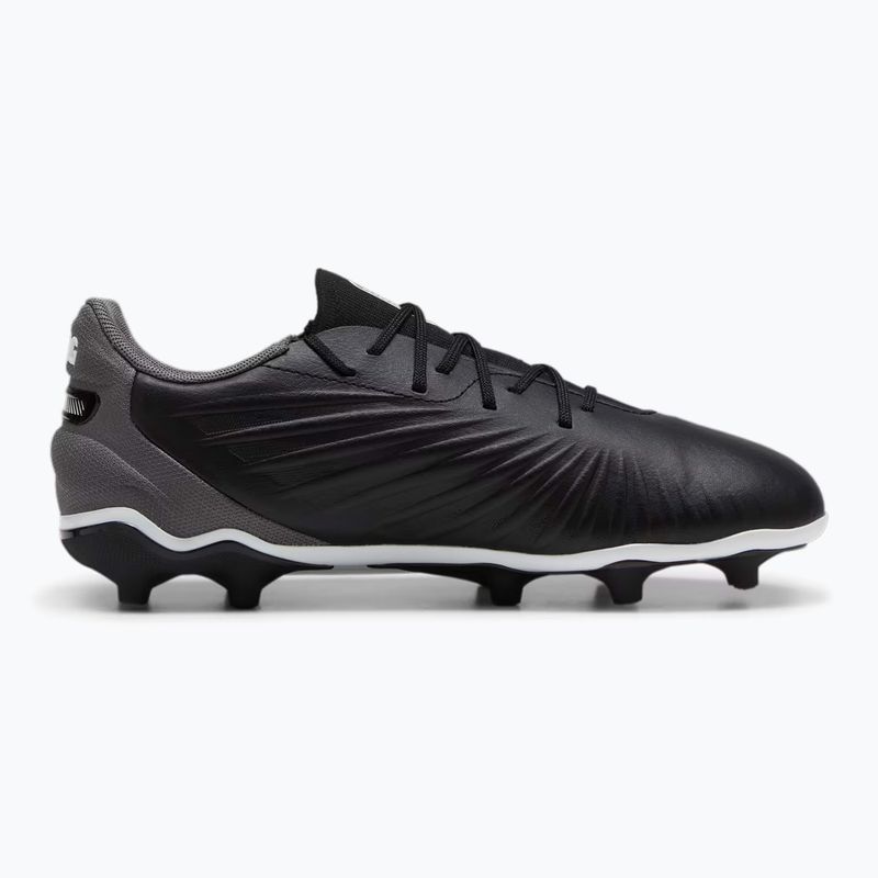 Dětské kopačky PUMA King Match FG/AG Jr puma black/puma white/cool dark grey 10