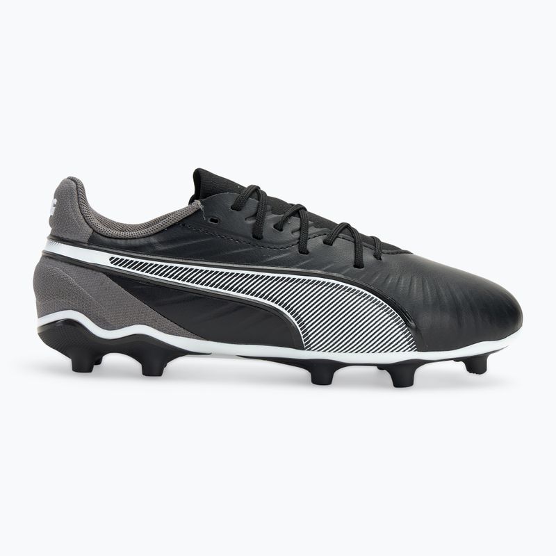 Dětské kopačky PUMA King Match FG/AG Jr puma black/puma white/cool dark grey 2