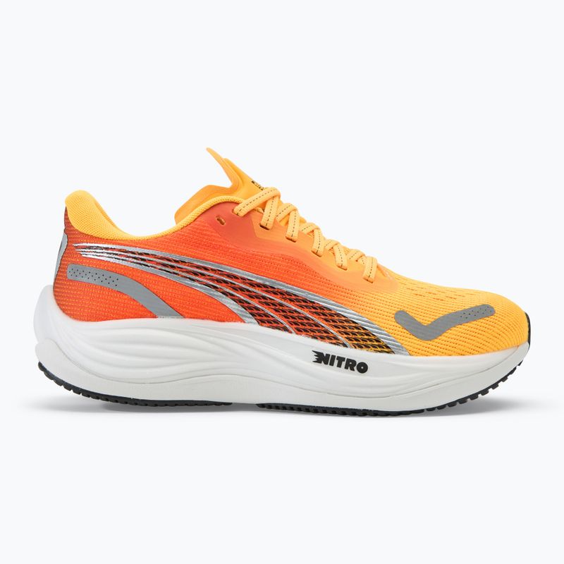 Dámské běžecké boty  PUMA Velocity Nitro 3 Fade sun stream/sunset glow/white 2