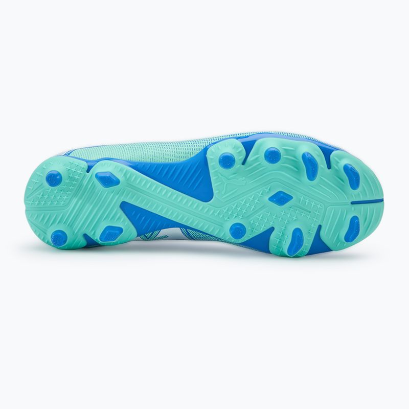 Dětské kopačky PUMA Future 7 Play FG/AG Jr hyperlink blue/mint/puma white 4