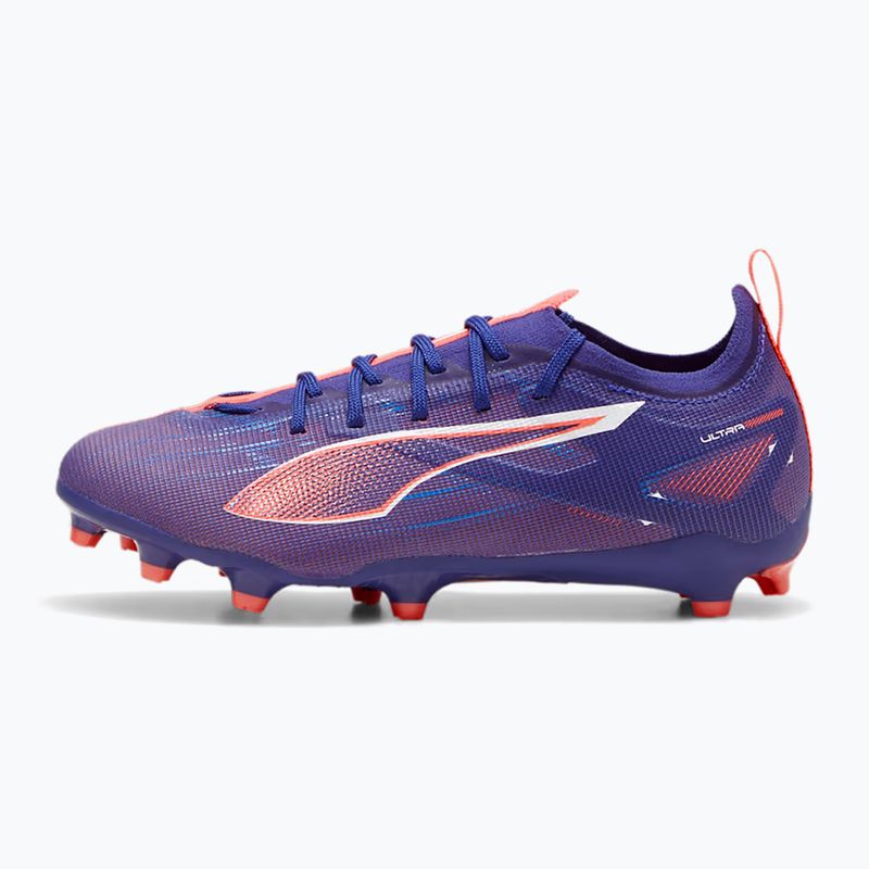 Dětské kopačky  PUMA Ultra 5 Pro FG/AG Jr lapis lazuli/puma white/sunset glow 9