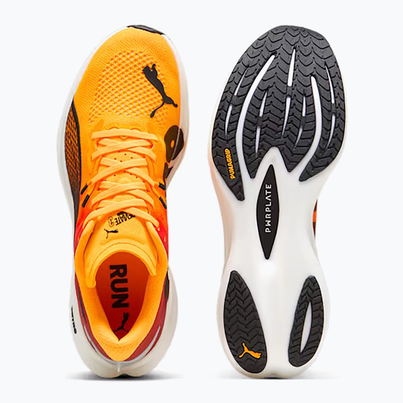 Pánská běžecké boty PUMA Deviate Nitro 3 Fade sun stream/sunset glow/puma white 11