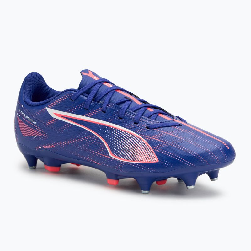 Kopačky PUMA Ultra 5 Play MxSG lapis lazuli/puma white/sunset glow