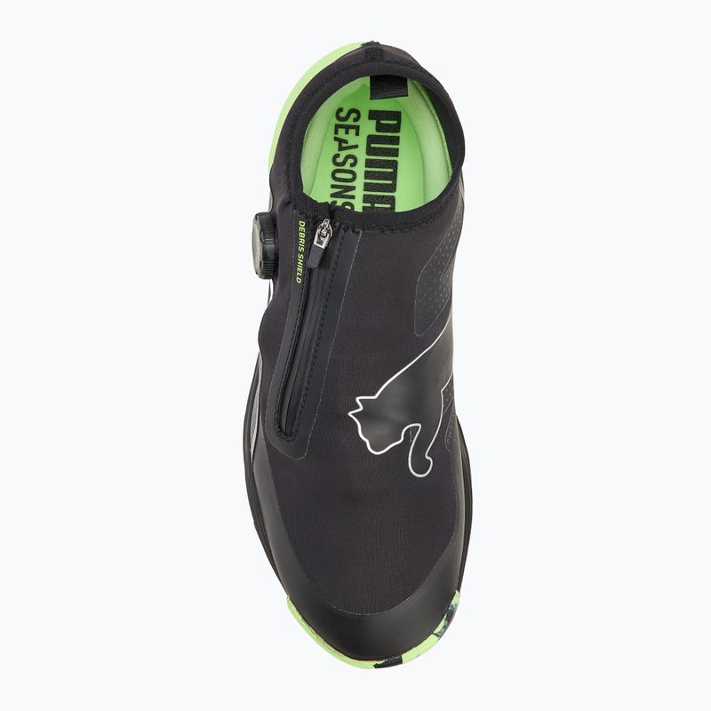 Pánské běžecké boty PUMA Voyage Nitro 3 disc black/silver/fizzy apple 5