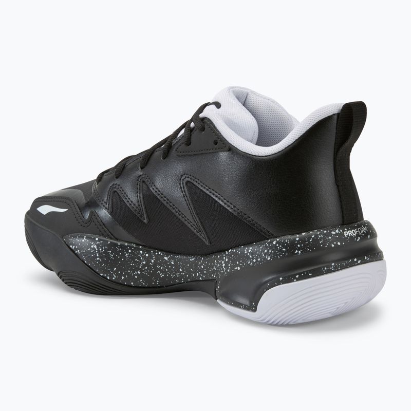 Pánské basketbalové boty  PUMA Genetics Speckle puma black/puma white 3