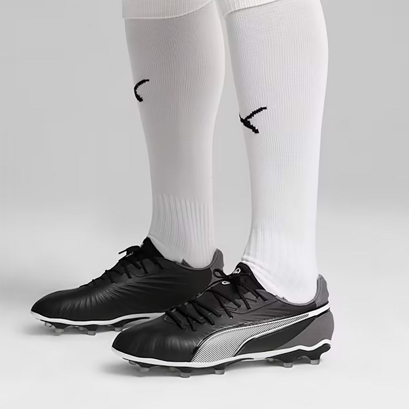 Kopačky PUMA King Match FG/AG puma black/puma white/cool dark grey 14