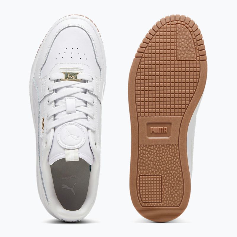 Dámské boty  PUMA Carina Street Lux puma white/puma white/puma gold 10