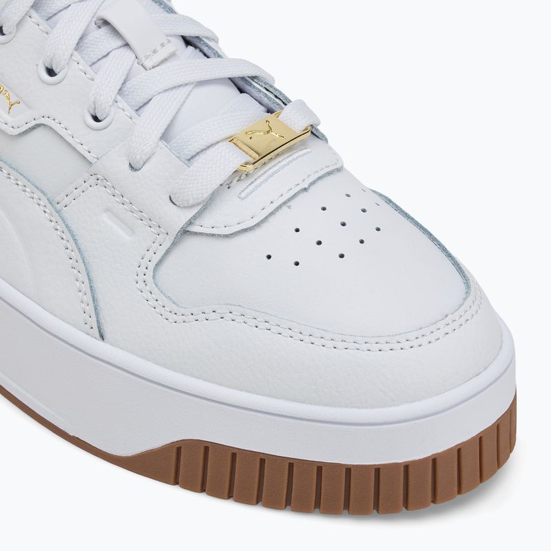 Dámské boty  PUMA Carina Street Lux puma white/puma white/puma gold 7