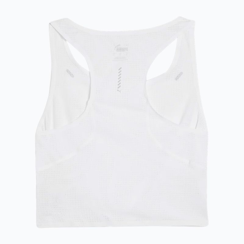 Pánské běžecké tílko PUMA Run Ultraspun Singlet puma white/aop 2