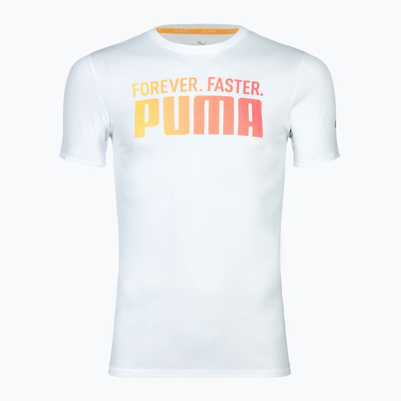 Pánské tričko PUMA Run Favorites Forever Faster TEE puma white