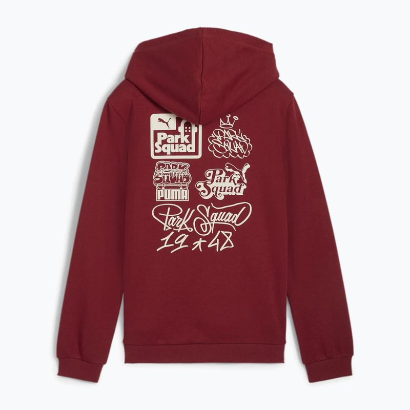 Dětská mikina PUMA ESS+MIS 90s Hoodie FL intense red 2
